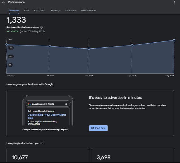 Client result screenshot